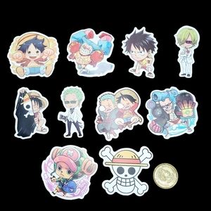 3/$20 10pcs Brand New Waterproof One Piece Stickers